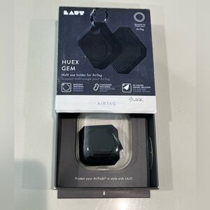 LAUT Huex Gem AirTag Multi-Use Holder - Black